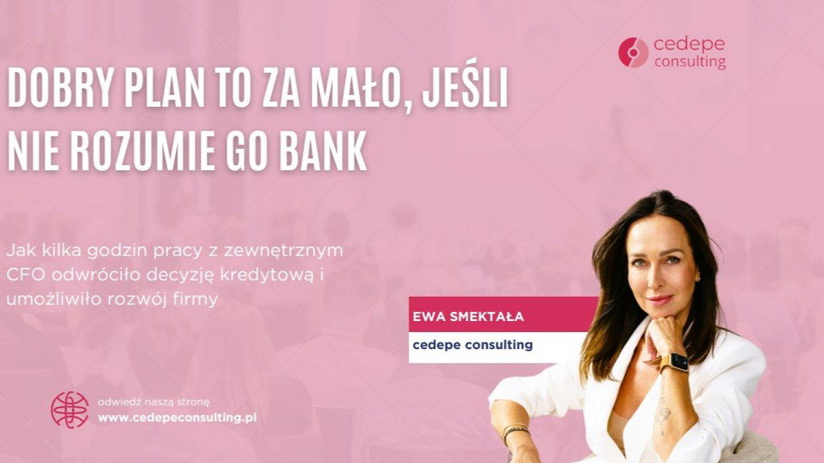 Masz pomysł. Masz popyt. Masz rynek. Ale bank mówi: NIE.