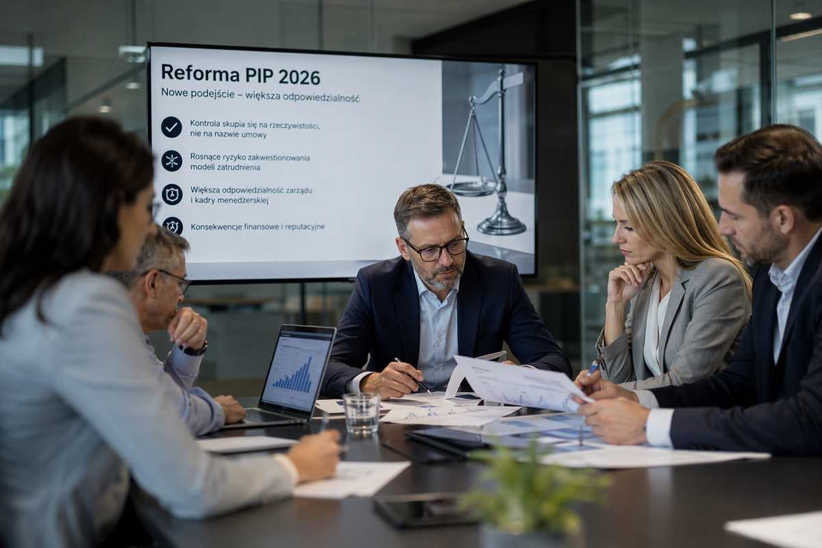 Reforma PIP 2026: dlaczego to nie jest zmiana dla HR, tylko dla zarządu