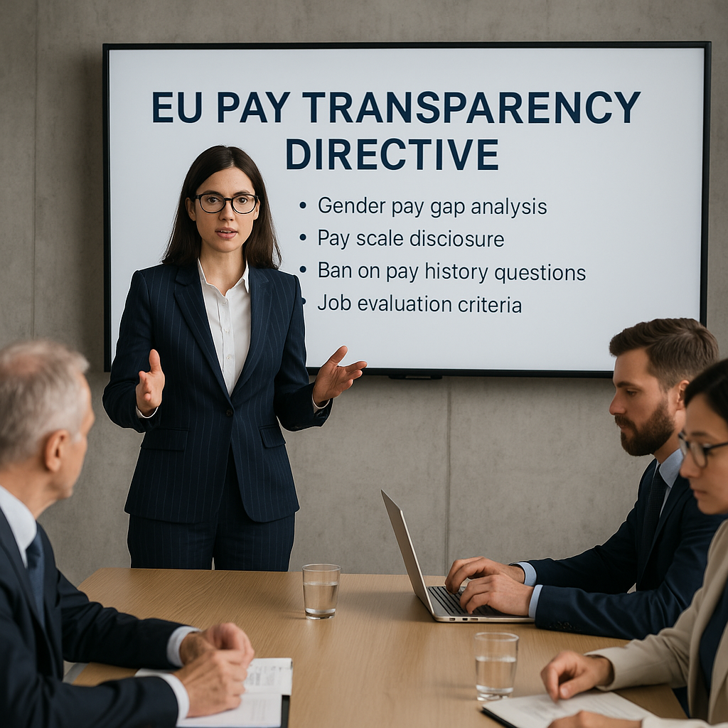 Dyrektywa UE 2023/970 - transparentność wynagrodzeń i luka płacowa